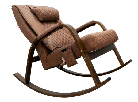 Массажное кресло качалка FUJIMO CAROLINE F2001 TCF Шоколад (TONY 8)