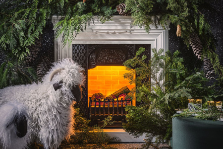 Каминокомплект Chelsea под Cassette 400(белый)